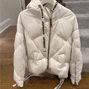 Women's White Puffer Jacket
